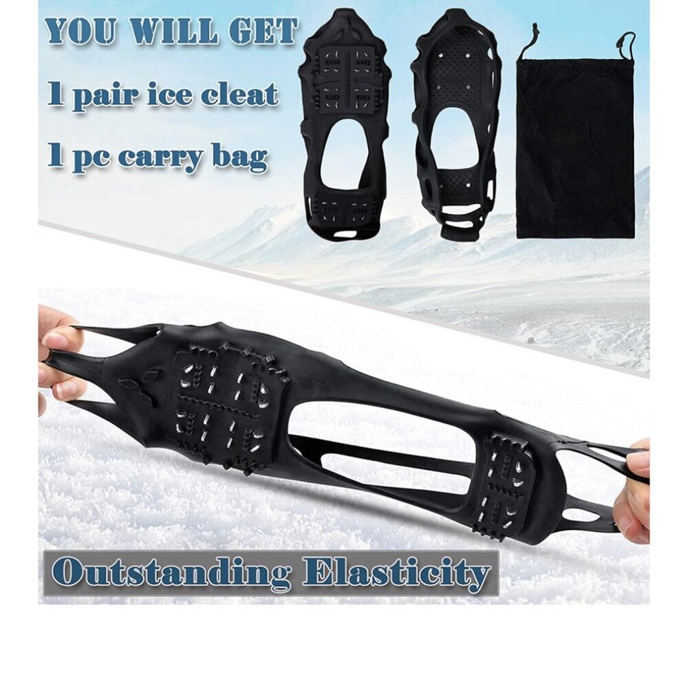 Shaddock Adult Ice Snow Hiking Traction Anti Slip Cleats Size Large w/ Carry Bag - Picture 9 of 9